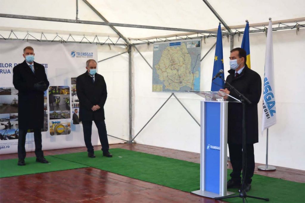 Presedintele Romaniei Excelenta Sa Domnul Klaus Werner Iohannis si Prim-Ministrul Romaniei domnul Ludovic Orban au participat la ceremonia care a marcat finalizarea obiectivului de investitii BRUA faza 1 - em360