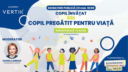 VERTIK susține necesitatea unui plan educațional integrat de învățare practică pentru copiii din ciclul primar a principiilor sănătoase de înțelegere a sursei banilor și administrării lor VERTIK susține necesitatea unui plan educațional integrat de învățare practică pentru copiii din ciclul primar a principiilor sănătoase de înțelegere a sursei banilor și administrării lor - em360
