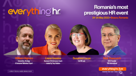 Descoperă cele mai noi tendințe din domeniul Resurselor Umane la Conferința Everything HR by Great People Inside, evenimentul de HR al anului Conferința Everything HR by Great People Inside em360