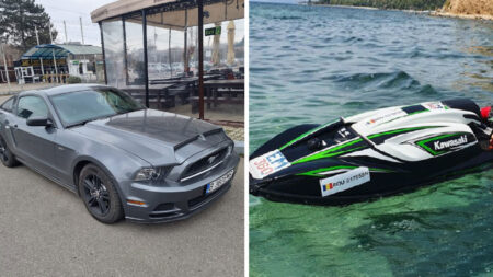 DE VANZARE: MUSTANG GT 3.7 (309 PS) + KAWASAKI SX-R 1.5 (160 PS) | TIME TO SAY GOODBYE: TOYS4BOYS