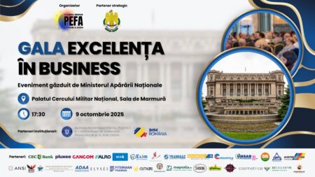 Gala Excelența în Business 2025: PEFA onorează liderii care schimbă România cover Eveniment gala excelenta in business GEB PEFA 9 octombrie em360