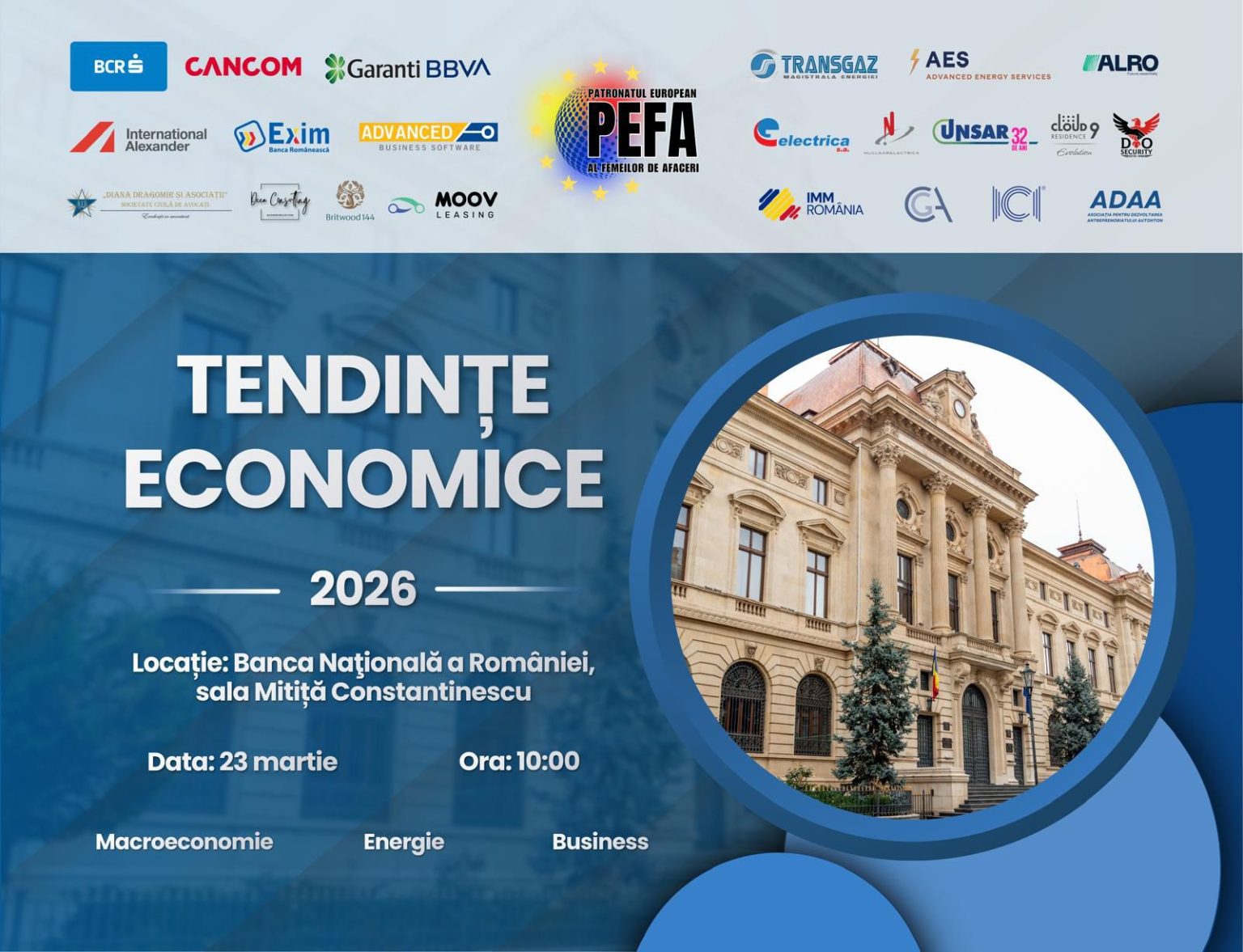PEFA aduce România economică la masa dialogului em360