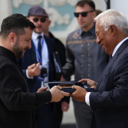 Președintele Consiliului European António Costa a spus la Kyiv că aderarea la UE este cea mai bună garanție de securitate pentru Ucraina em360