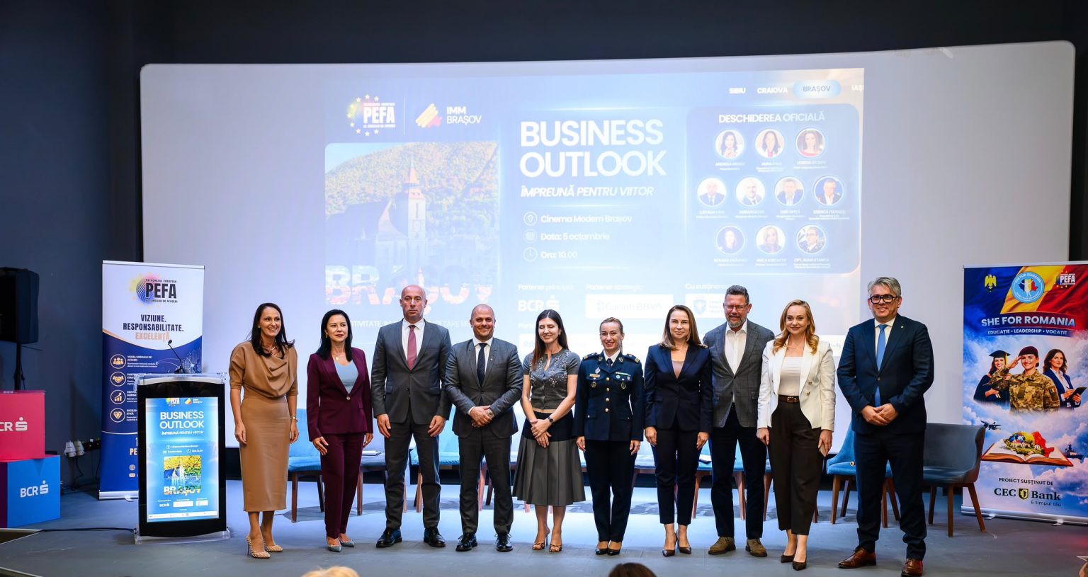 Optimism în vremuri tulburi: antreprenorii reuniți la Business Outlook Brașov mizează pe puterea lui „împreună”