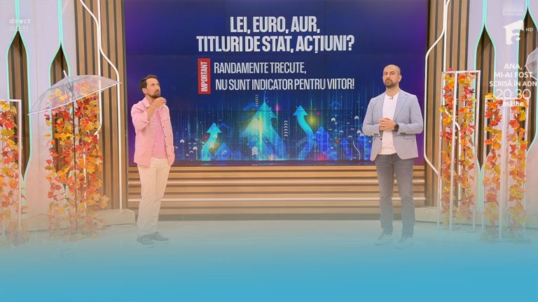 Lei, euro, aur sau titluri de stat? Cum îți protejezi economiile când crește inflația